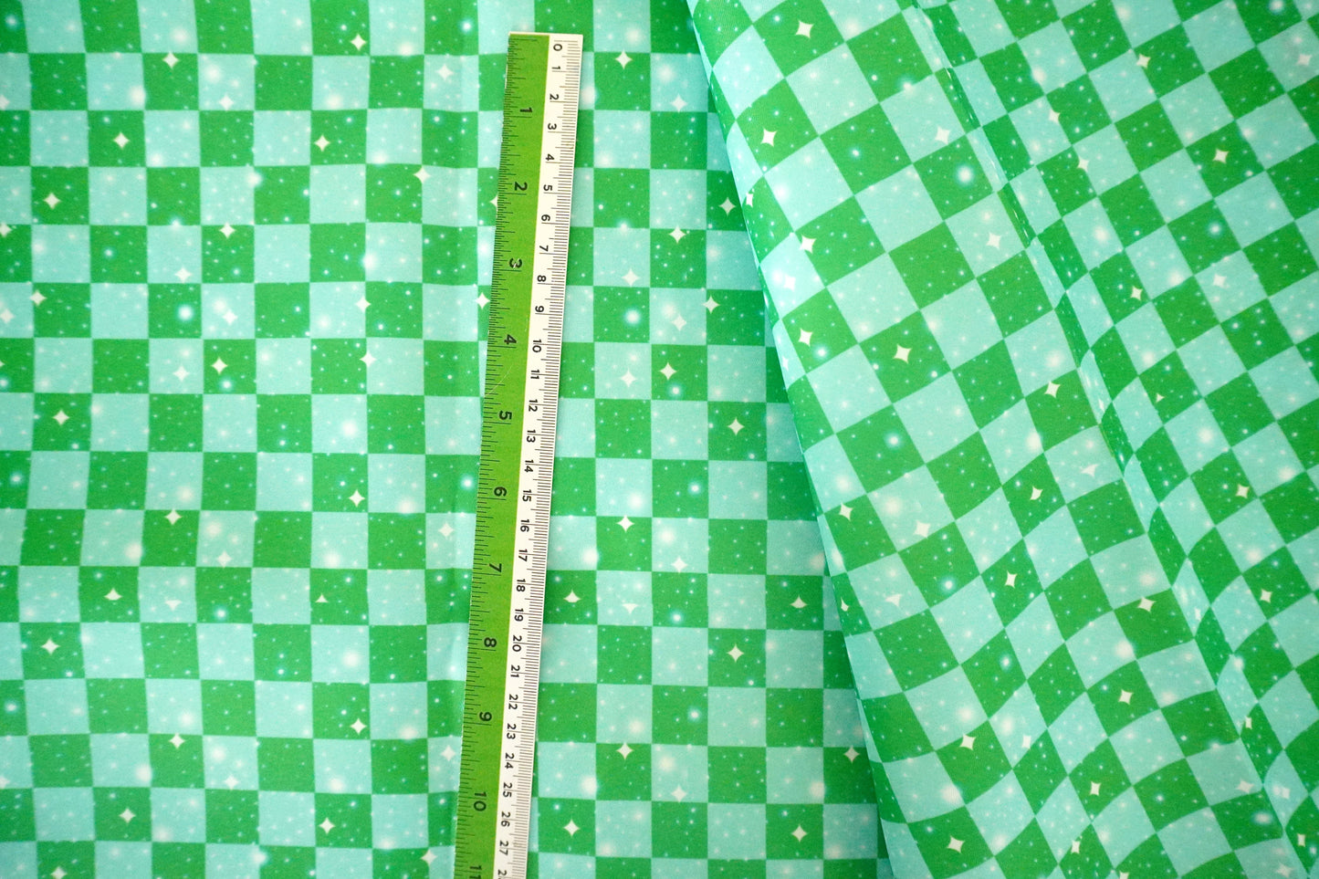 CHECKERED - LIME GLOW