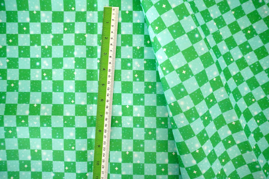CHECKERED - LIME GLOW