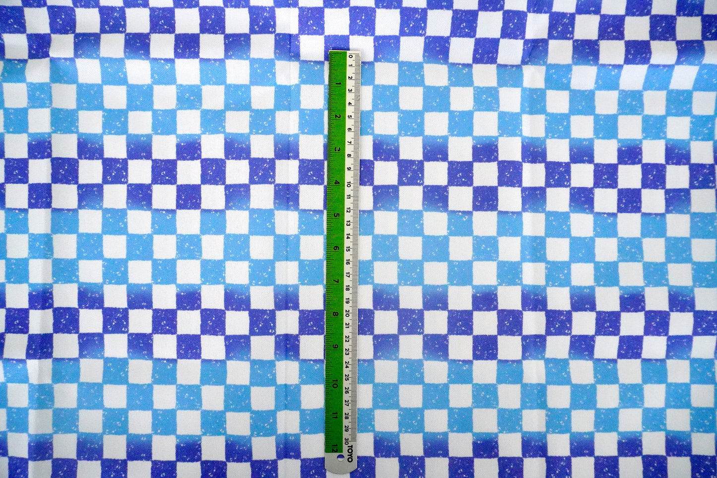CHECKERED - POWER BLUE