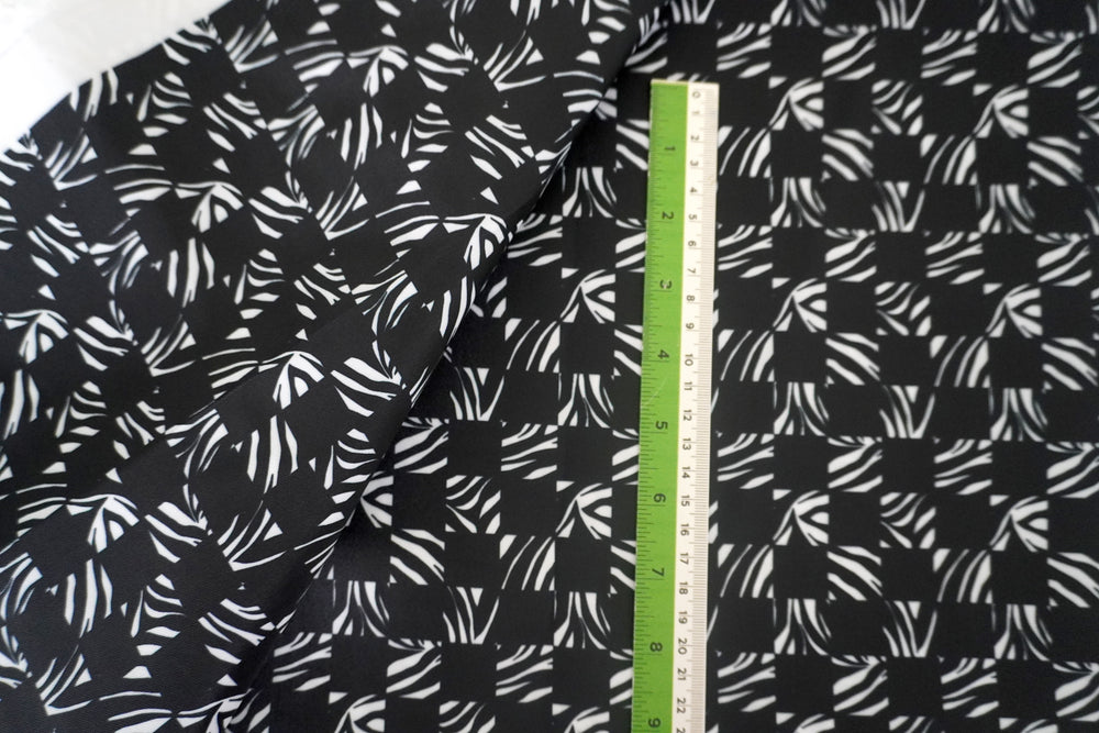 CHECKERED - ZEBAR NOIR