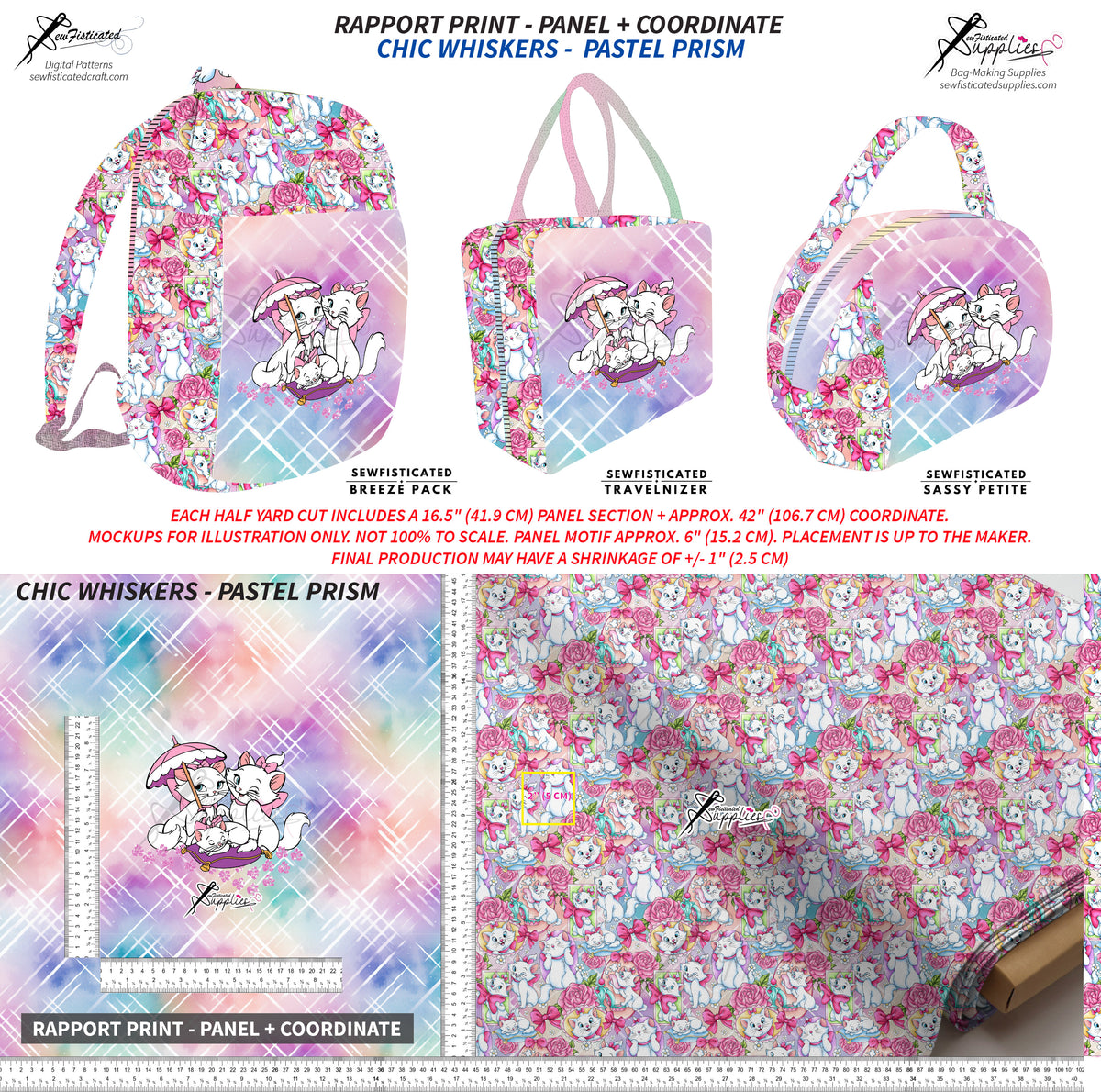 PO8 RAPPORT - CHIC WHISKERS (PASTEL PRISM)