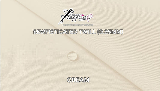 Sewfisticated Twill - CREAM