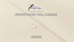 Sewfisticated Twill - CREAM