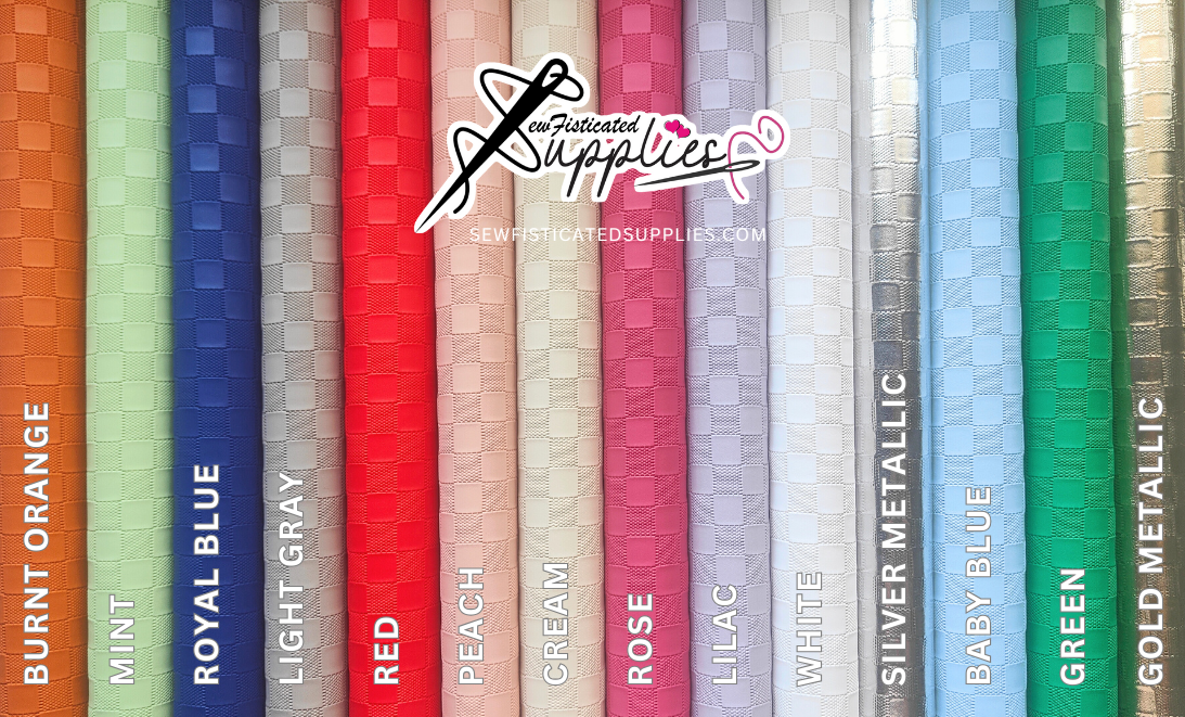 Checkerboard Vinyl – Sewfisticated Designs & Supplies Pte. Ltd.