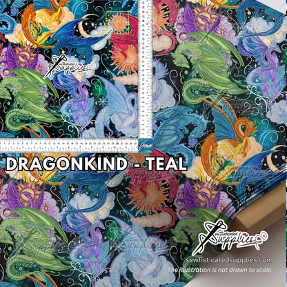 PO7 - DRAGONKIND (TEAL)