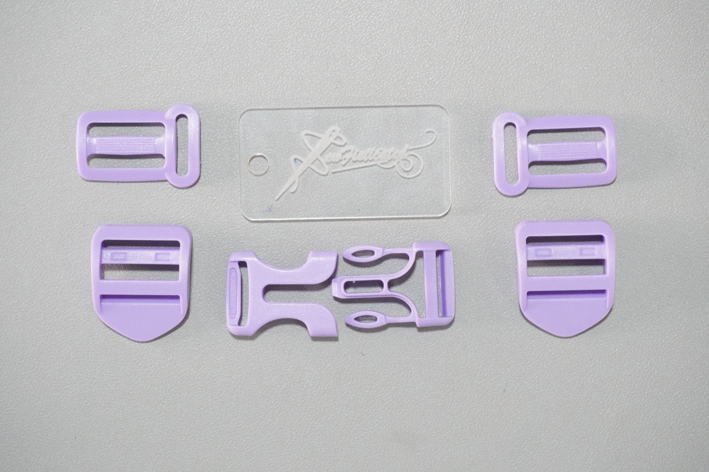 Backpack Hardware Set - Ladder Locks, Chest Buckle, Purse Feet