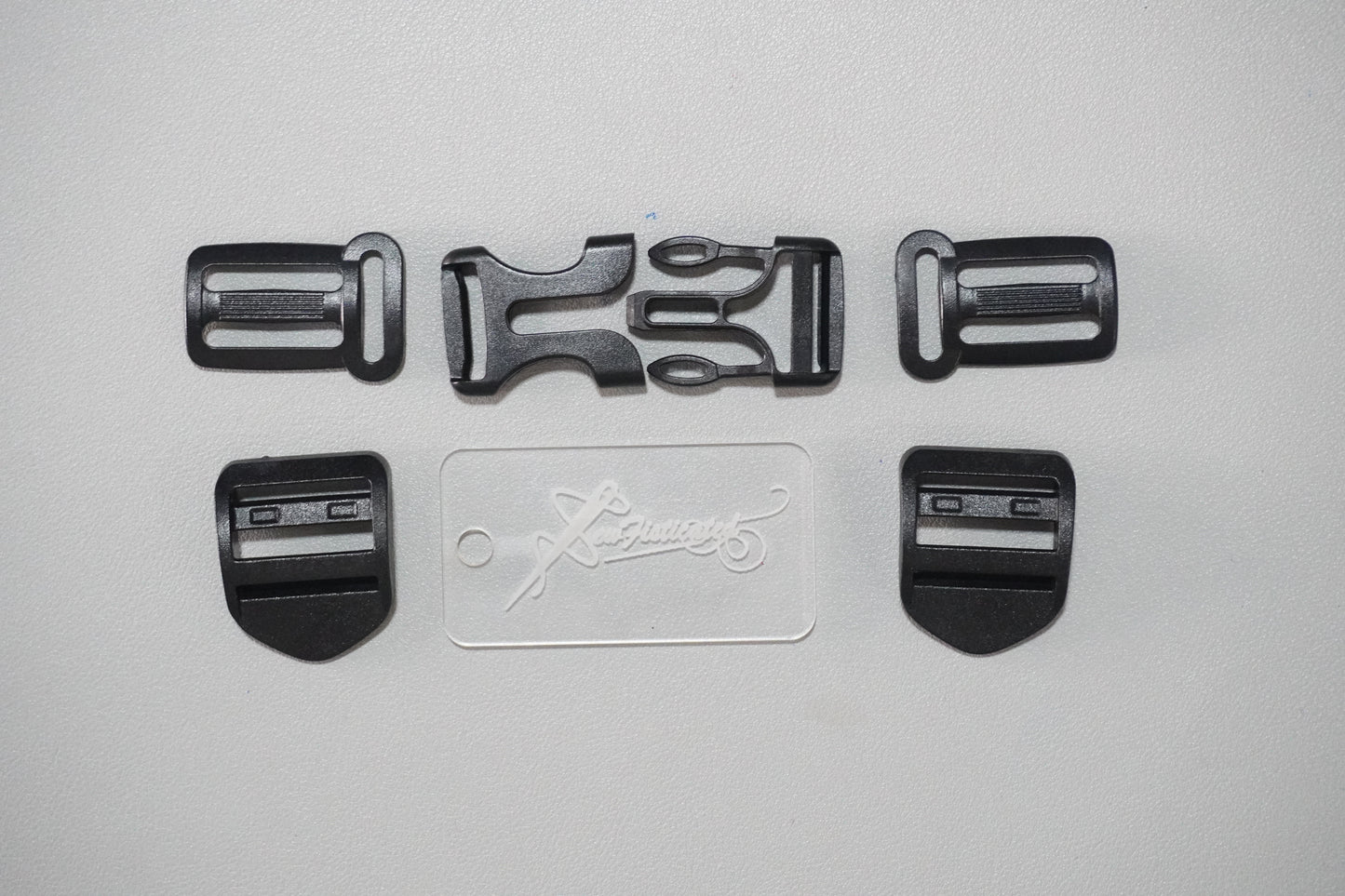 Backpack Hardware Set - Ladder Locks, Chest Buckle, Purse Feet