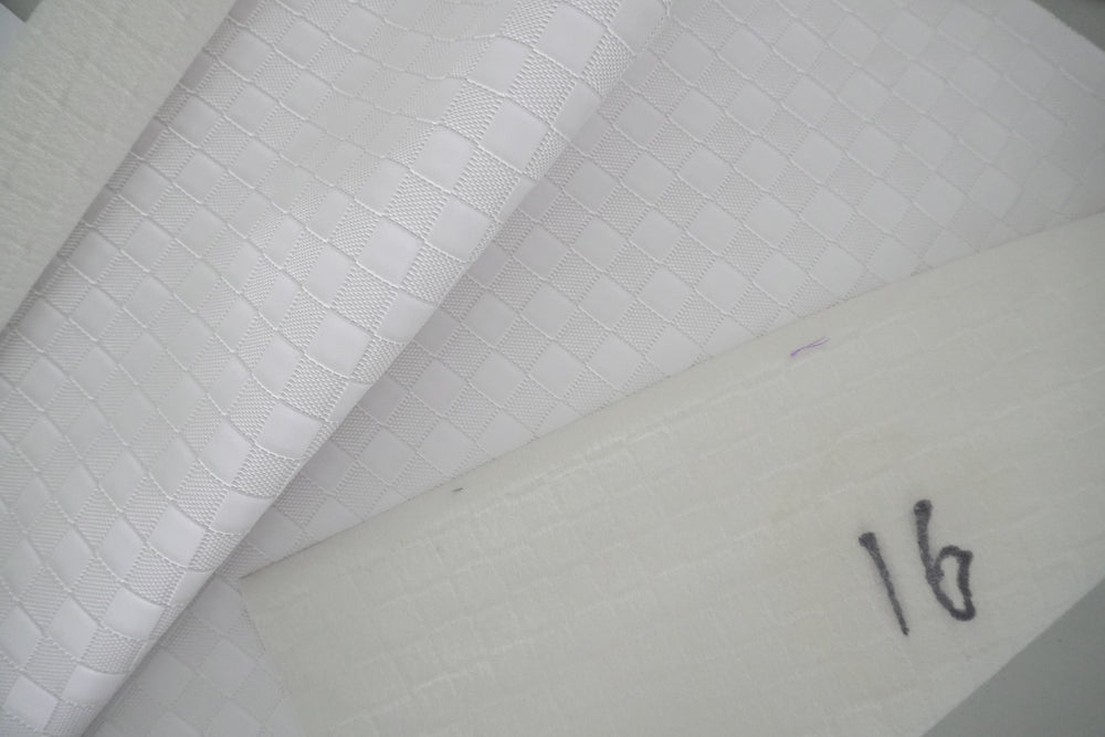 Checkerboard Vinyl - White (Flawed)