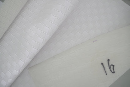 Checkerboard Vinyl - White (Flawed)