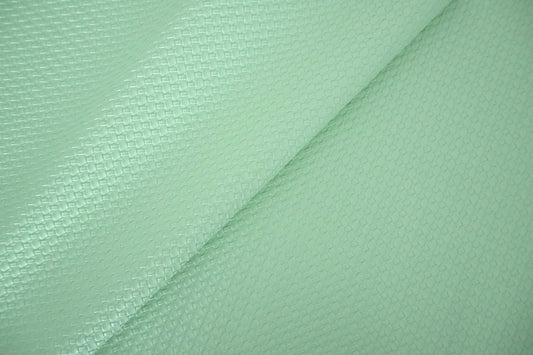 Fine Basket Weave Vinyl - Aqua Mist