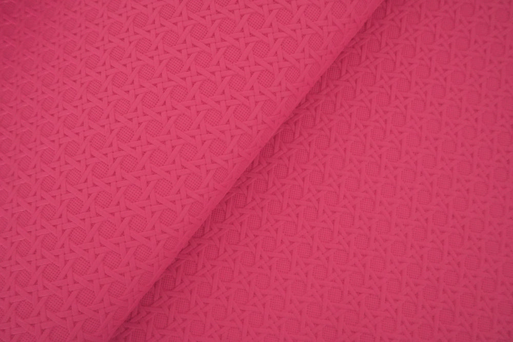 Basket Weave - Fuchsia