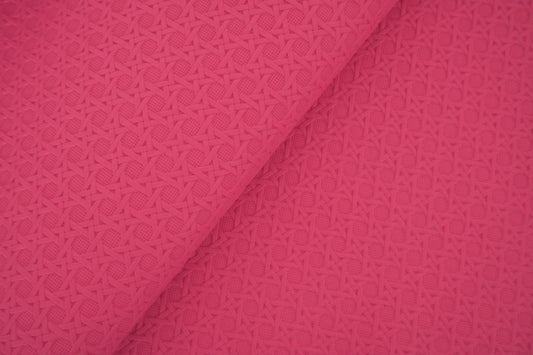 Basket Weave - Fuchsia