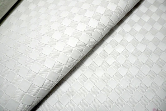 Checkerboard Vinyl - White