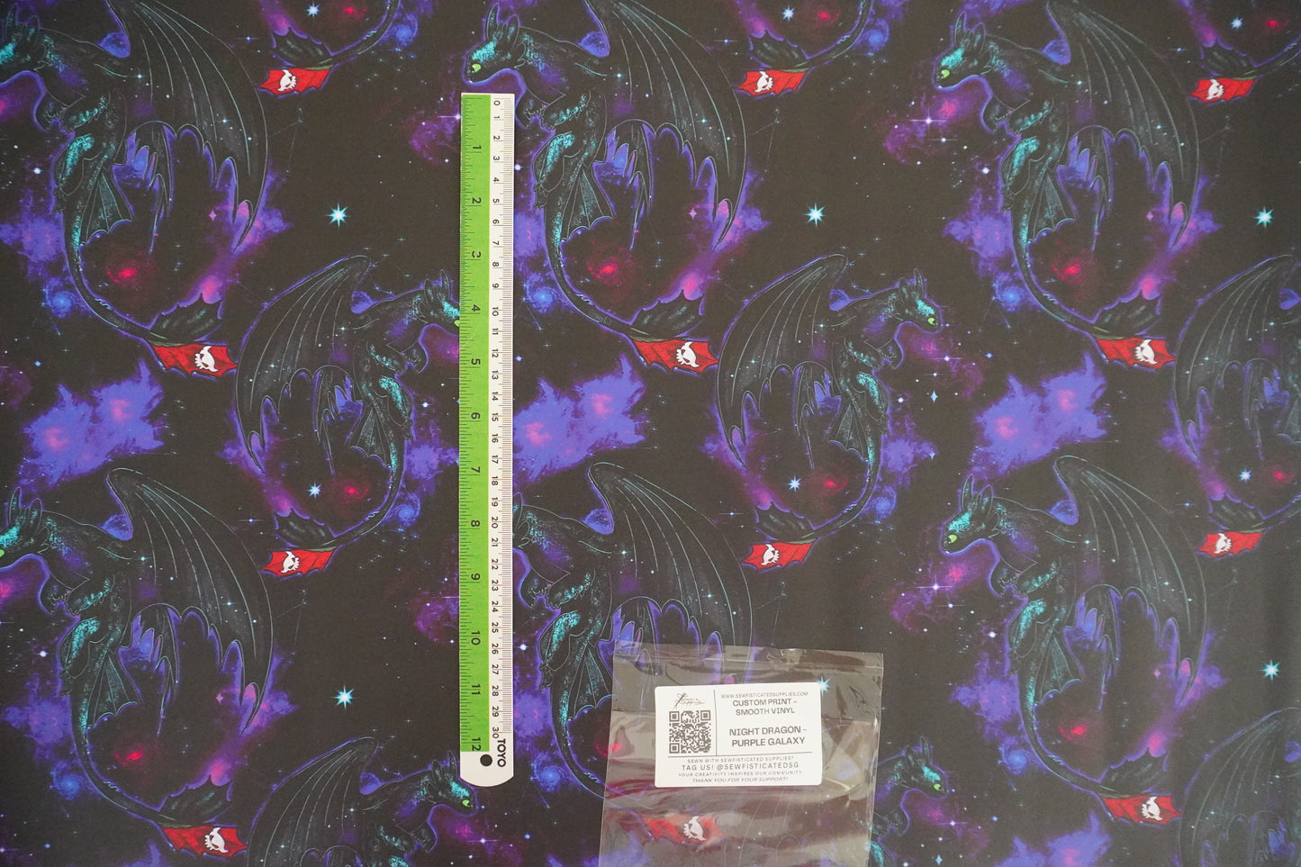 DRAGON REALMS - NIGHT SHADOW PURPLE GALAXY