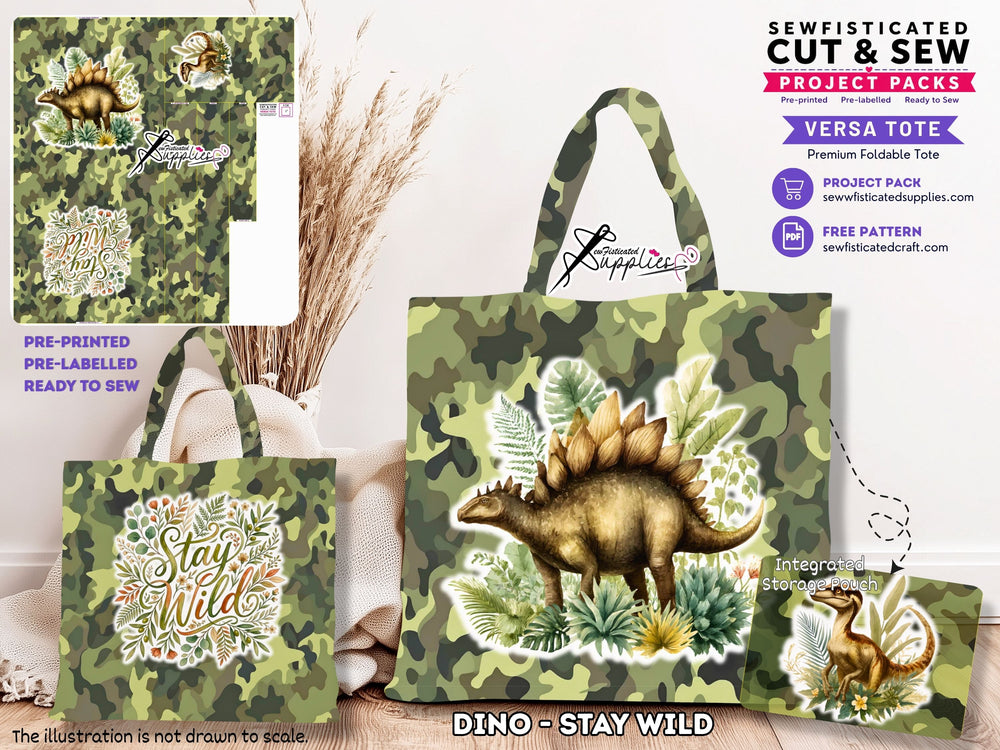 PO#7 C&S#4 DINO - STAY WILD