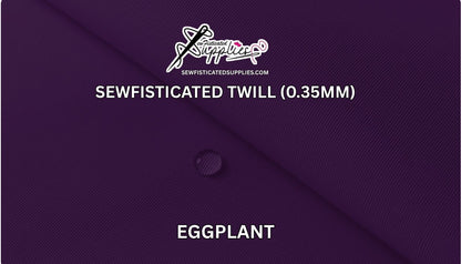 Sewfisticated Twill - EGGPLANT