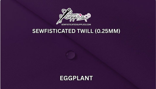 Sewfisticated Twill - EGGPLANT