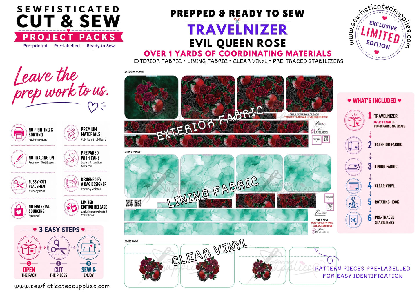 TRAVELNIZER - EVIL QUEEN ROSE