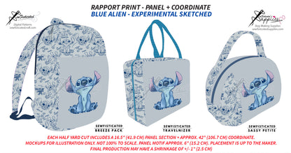PO8 RAPPORT - BLUE ALIEN (EXPERIMENTAL SKETCHED)