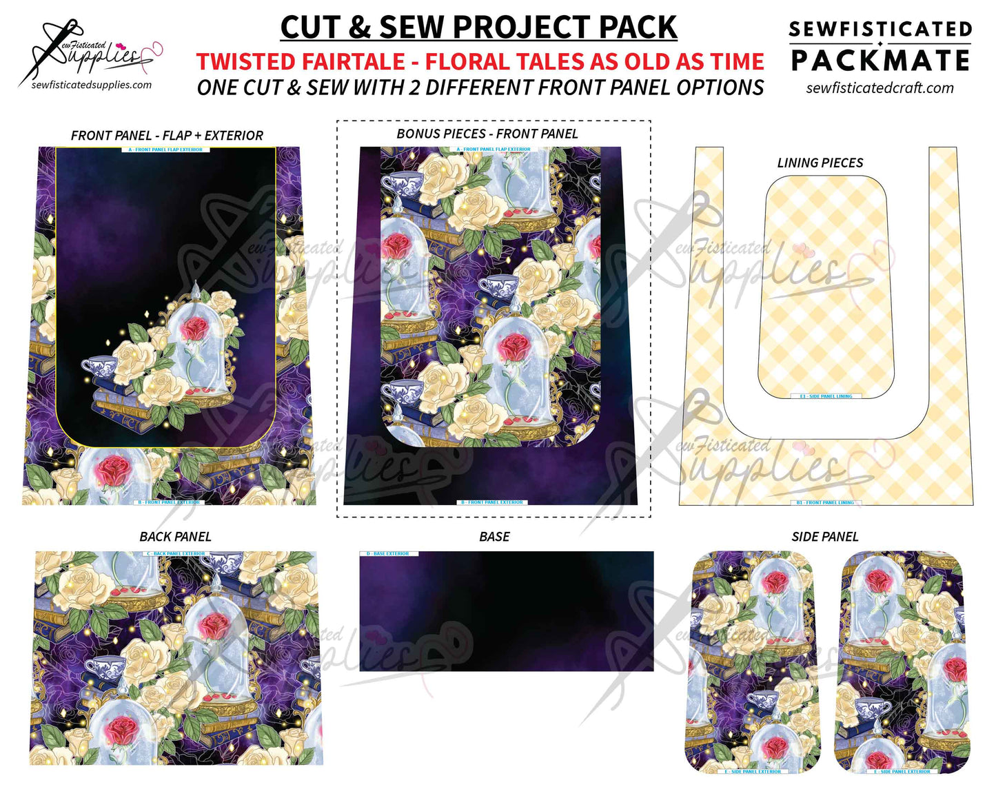 PACKMATE - FLORAL TALES AS OLD AS TIME