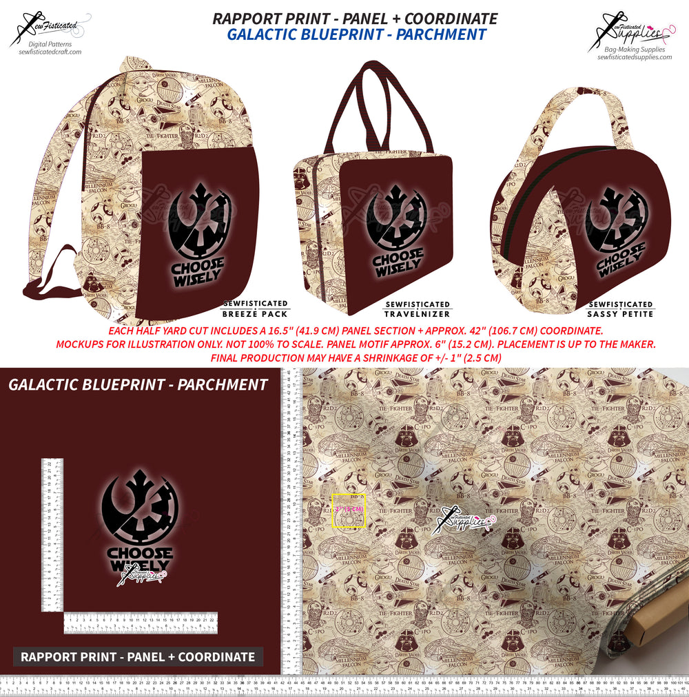 PO8 RAPPORT - GALAXY BLUEPRINT (PARCHMENT)