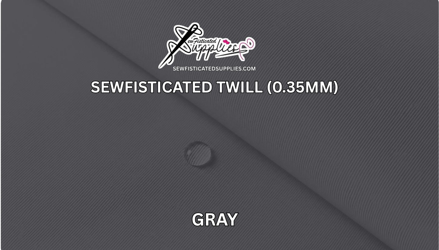 Sewfisticated Twill - GRAY