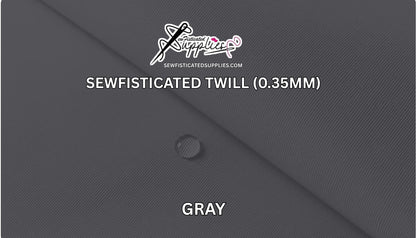 Sewfisticated Twill - GRAY