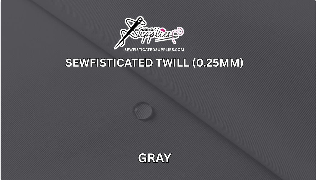 Sewfisticated Twill - GRAY