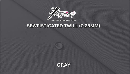 Sewfisticated Twill - GRAY