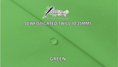 Sewfisticated Twill - GREEN