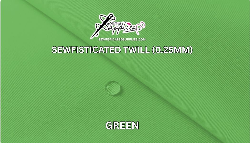 Sewfisticated Twill - GREEN