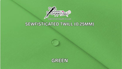 Sewfisticated Twill - GREEN