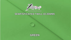 Sewfisticated Twill - GREEN