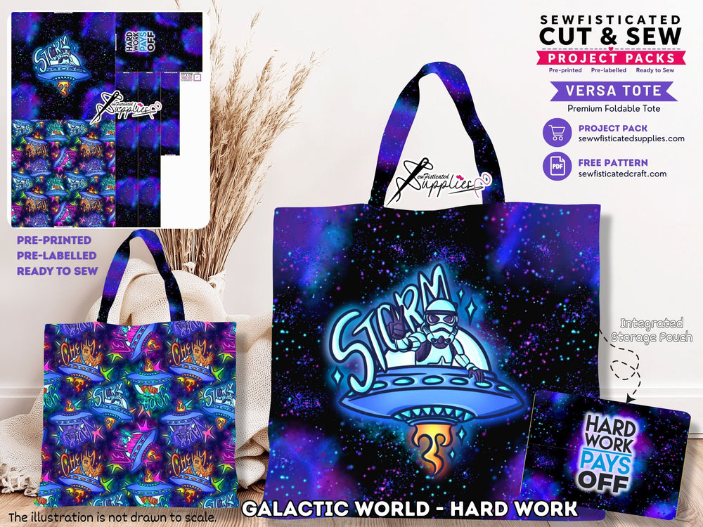 PO#7 C&S#4 GALACTIC WORLD - HARD WORK