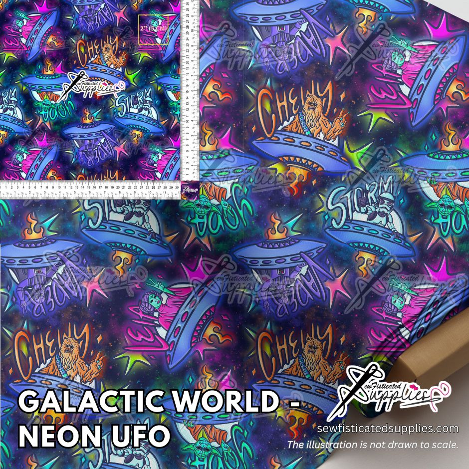 PO7 - GALACTIC WORLD (NEON UFO)