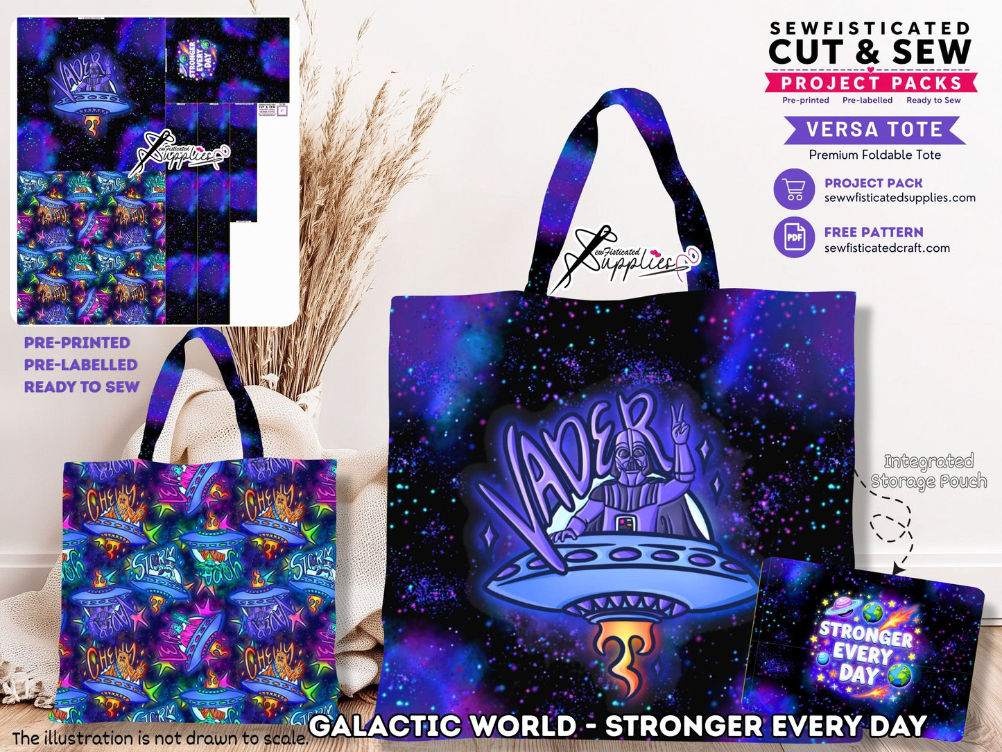 PO#7 C&S#4 GALACTIC WORLD - STRONGER EVERYDAY