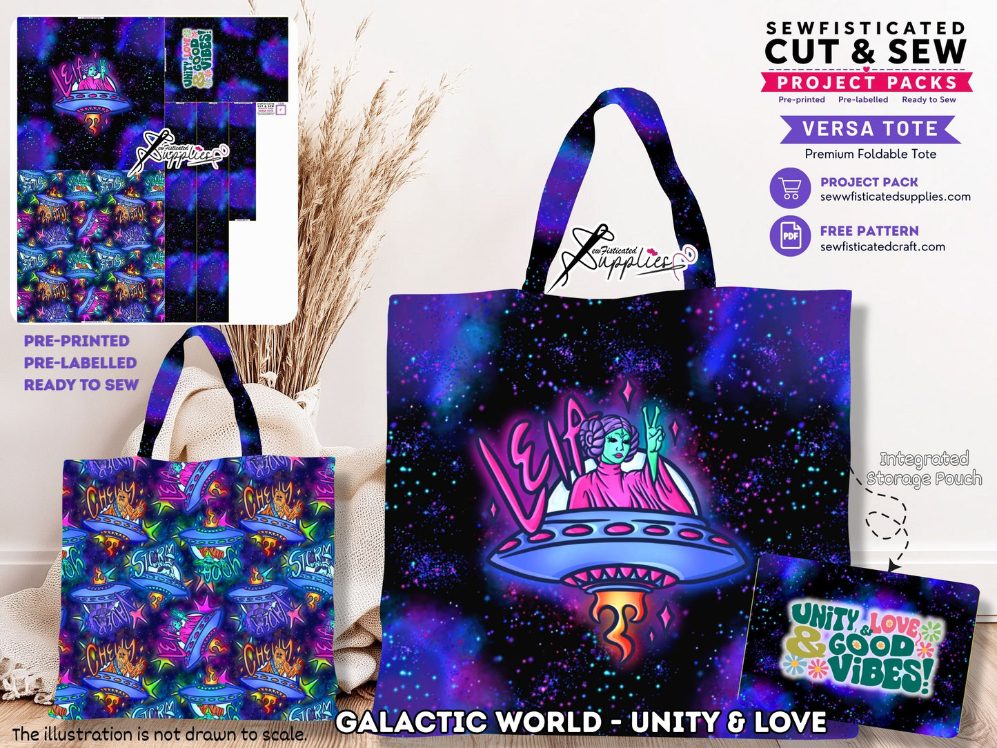 PO#7 C&S#4 GALACTIC WORLD - UNITY & LOVE