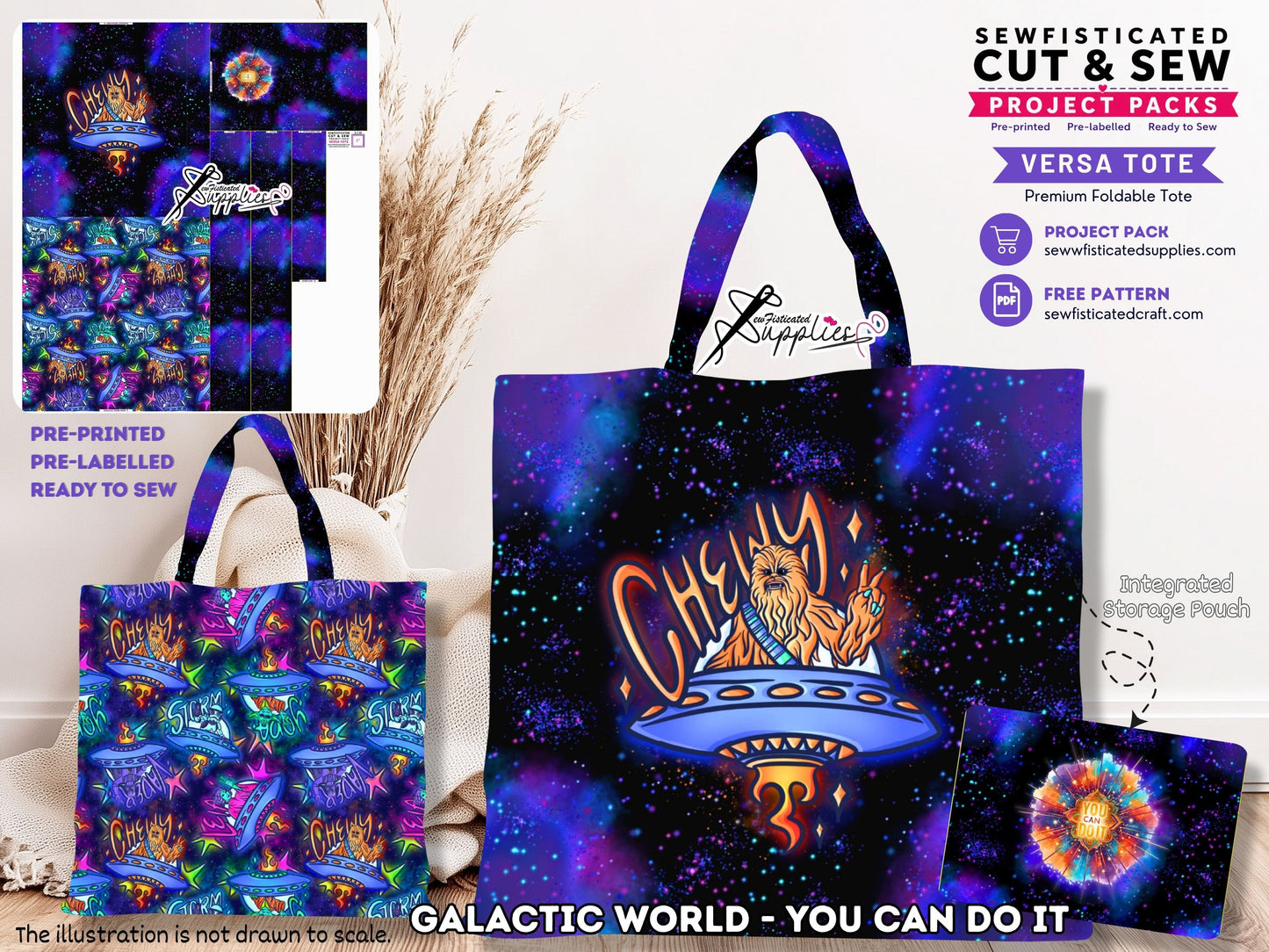 PO#7 C&S#4 GALACTIC WORLD - YOU CAN DO IT