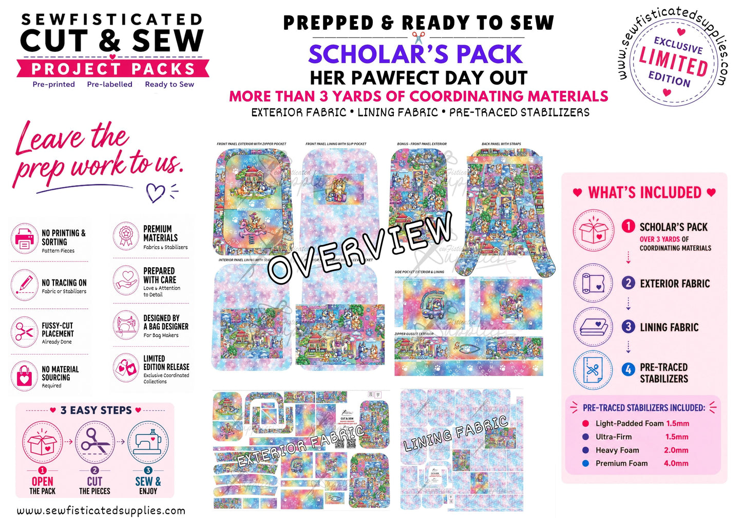 SCHOLAR'S PACK - HER PAWFECT DAY OUT