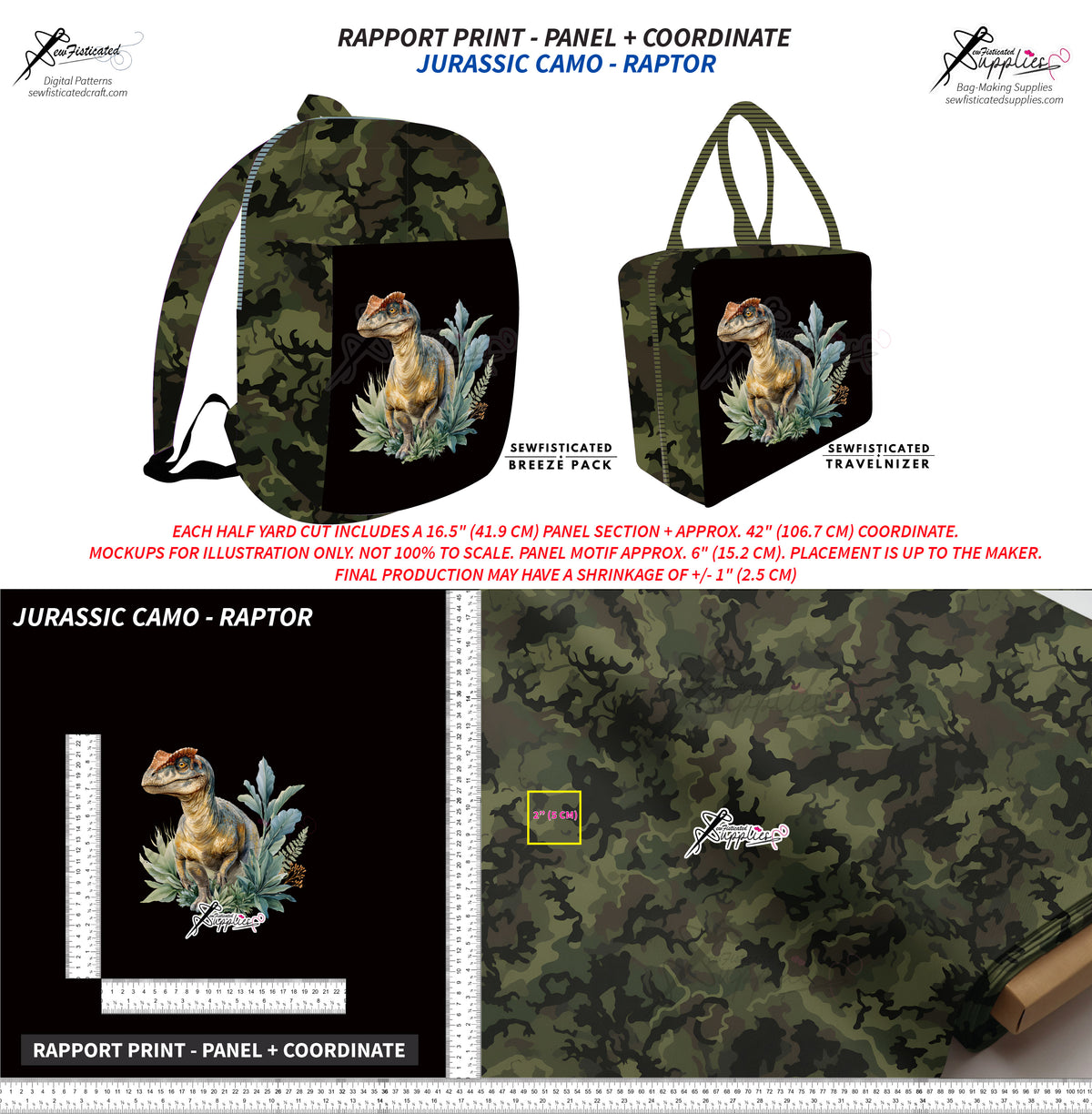 PO8 RAPPORT - JURASSIC CAMO (RAPTOR)