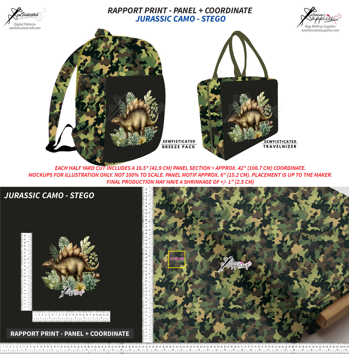 PO8 RAPPORT - JURASSIC CAMO (STEGO)