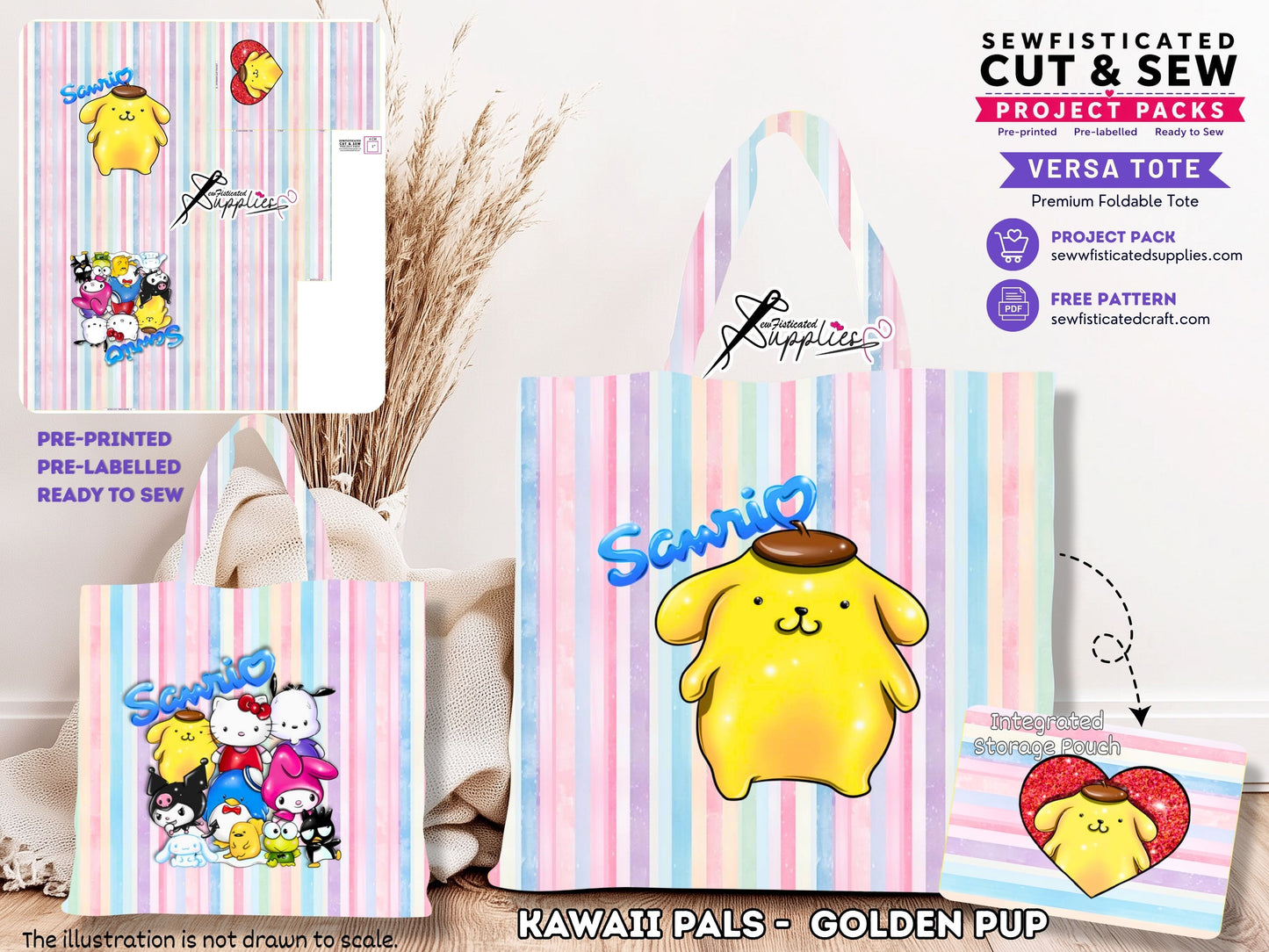 KAWAII PALS -  GOLDEN PUP (PO#6 C&S#3)