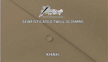 Sewfisticated Twill - KHAKI