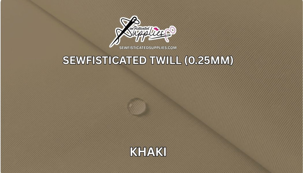 Sewfisticated Twill - KHAKI