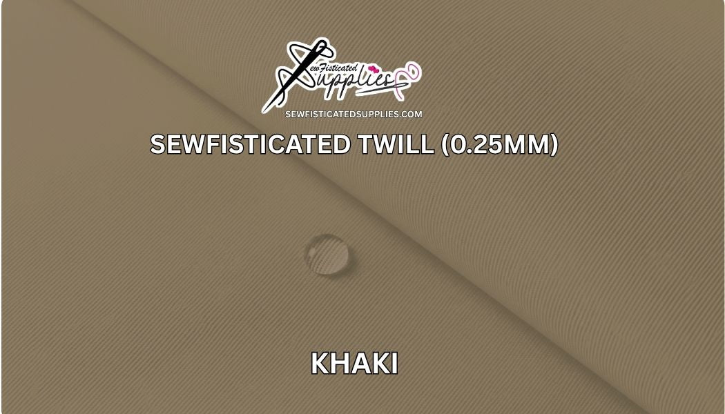 Sewfisticated Twill - KHAKI