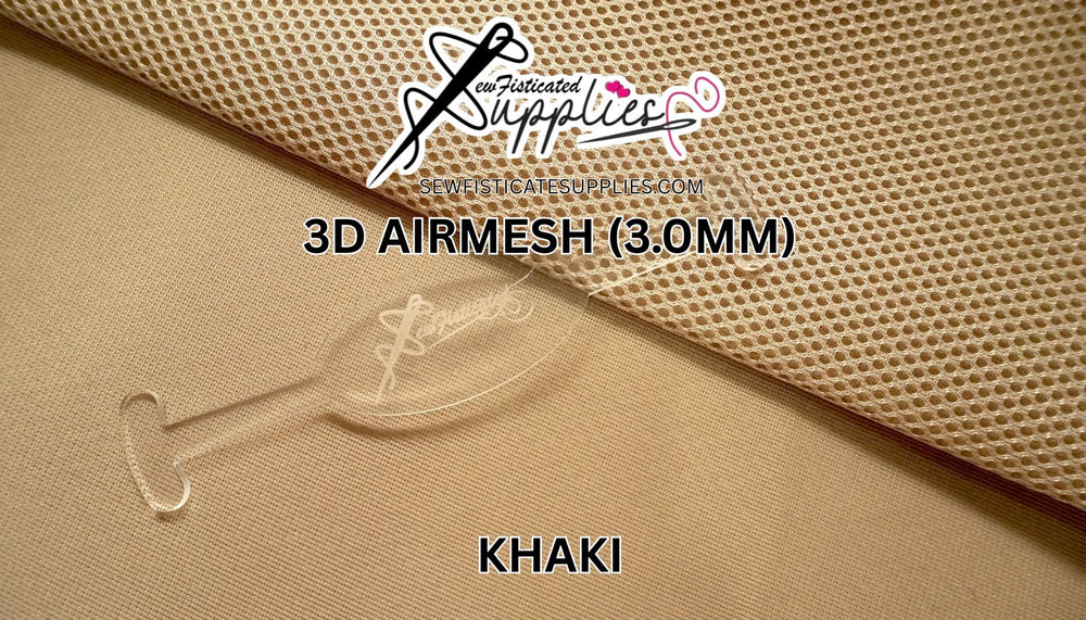 3D Airmesh Foam - KHAKI
