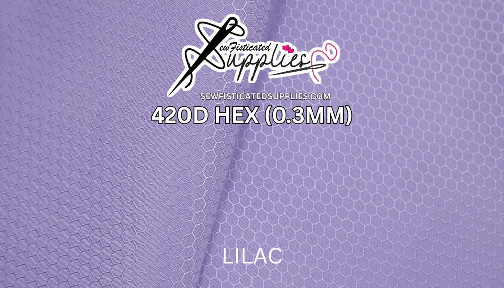 420D Hexagon - Lilac