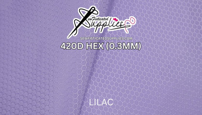 420D Hexagon - Lilac