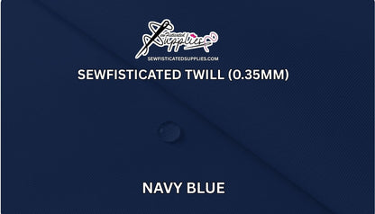 Sewfisticated Twill - NAVY BLUE