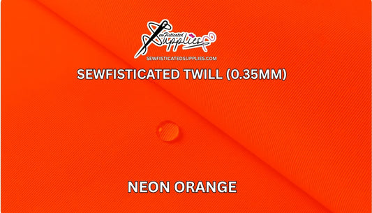 Sewfisticated Twill - NEON ORANGE